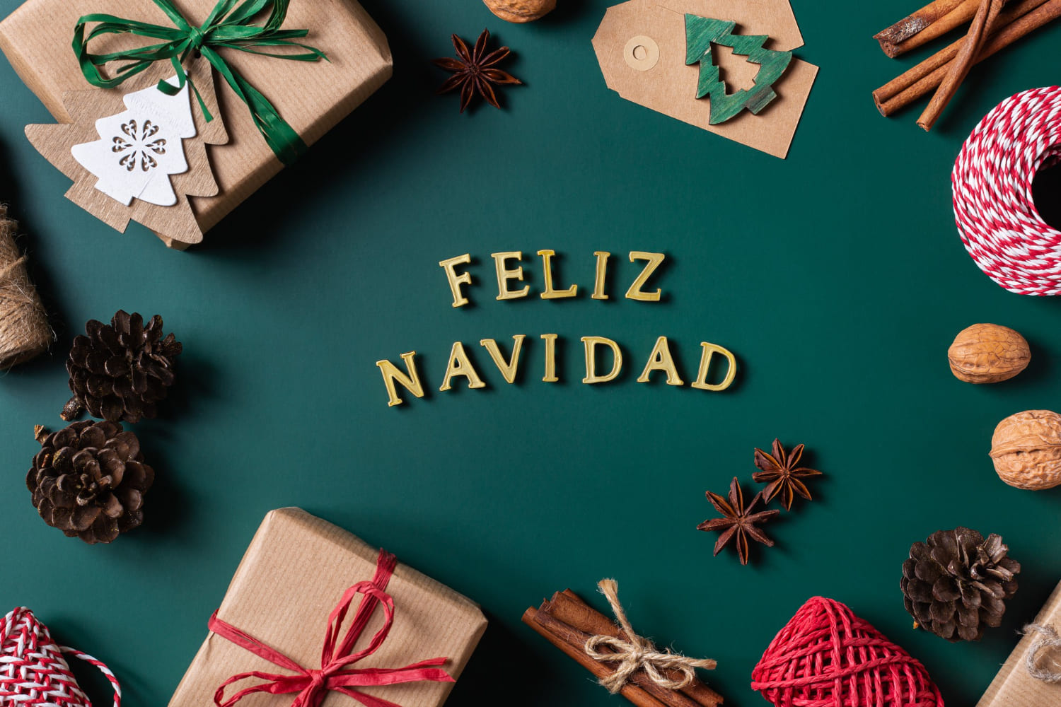 Collage de Feliz Navidad
